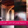 Romeo & Juliet from the City of Love pack 1 VN Backgrounds cover