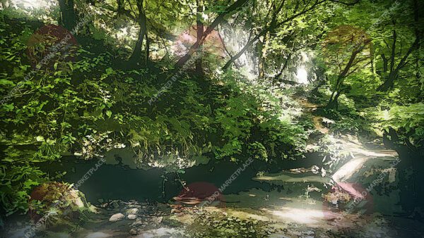 Adventure Fantasy Pack Backgrounds - WildForest 03 by K Storm Studio Marketplace