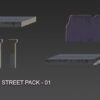 StreetPack 2D free pixel art asset