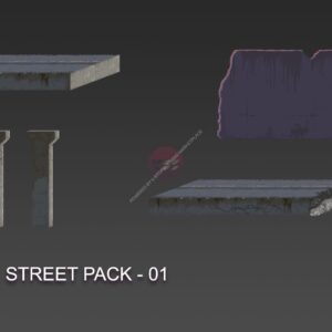 StreetPack 2D free pixel art asset