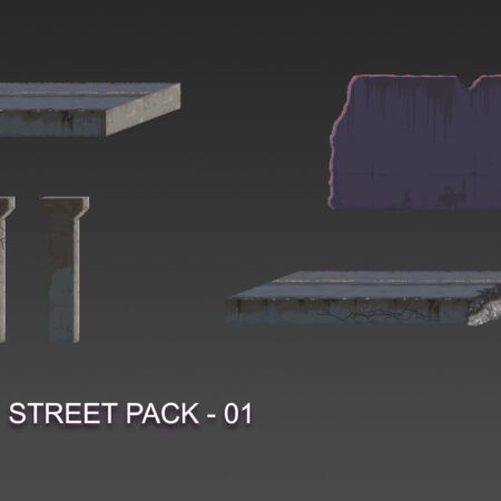 StreetPack 2D free pixel art asset