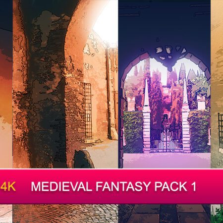 Medieval Fantasy Pack - 01 BN Backgrounds by K Storm Studio