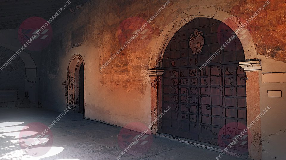 Medieval Fantasy 03 Building Doors - K Storm Studio Background prev