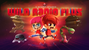 wild radio flux game by k storm studio - SplashScreen TitlePage Full COMPLETE_1920x1080