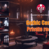 Gothic Castle Private living room - visual novel backgrounds - K Storm Studio