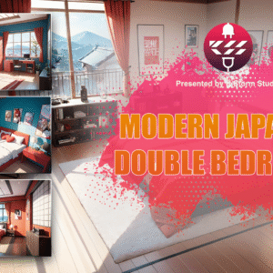 Cover Showcase - Japanese double bedrooms VN backgrounds by K Storm Studio