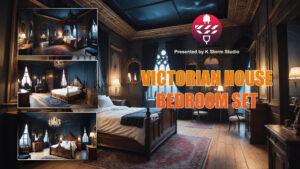 cover showcase victorian house bedroom set