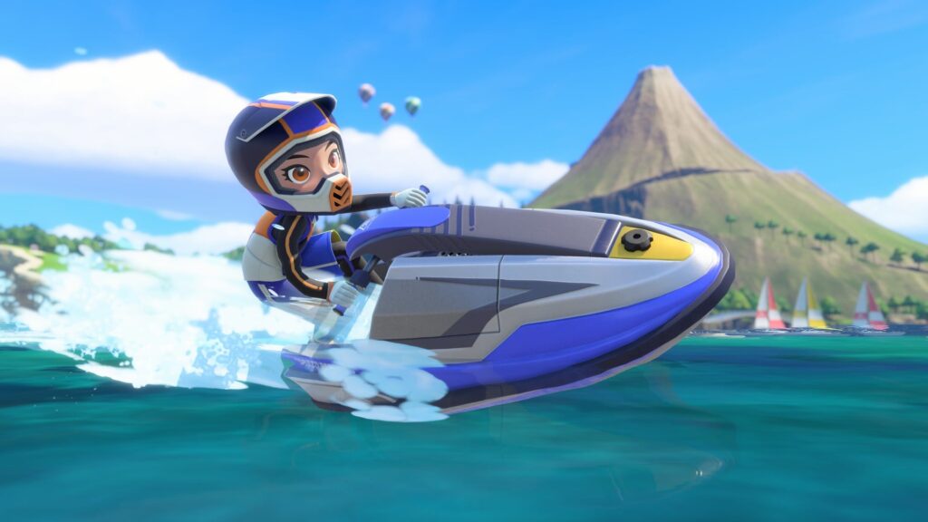 Nintendo Switch Sports Resort releases with day-one patch support.