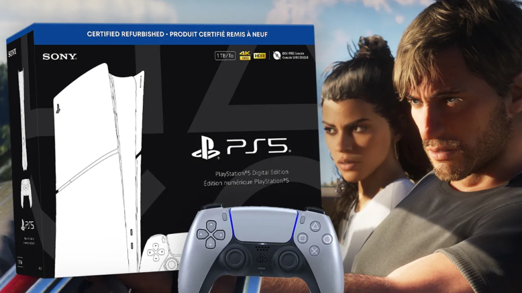 PlayStation Knocks $40 Off Refurbished PS5 and DualSense Controller Bundles
